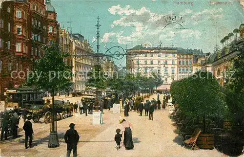 AK / Ansichtskarte Hamburg Jungfernstieg Hamburg