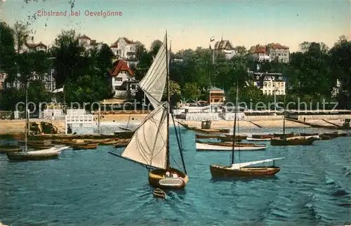 AK / Ansichtskarte Oevelgoenne_Neumuehlen Elbstrand Oevelgoenne_Neumuehlen