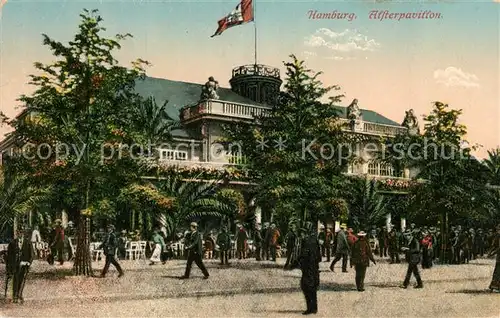 AK / Ansichtskarte Hamburg Alsterpavillon Hamburg