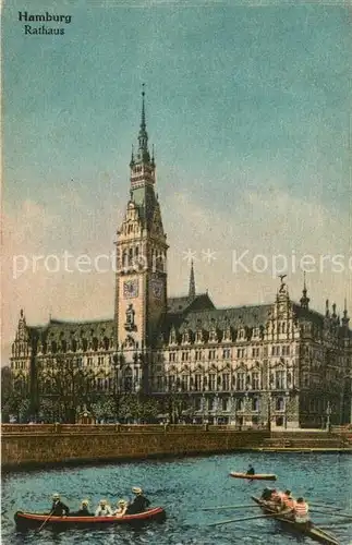 AK / Ansichtskarte Hamburg Rathaus Hamburg