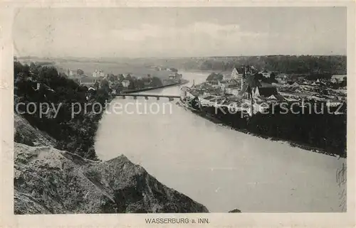 AK / Ansichtskarte Wasserburg_Inn Panorama Wasserburg Inn