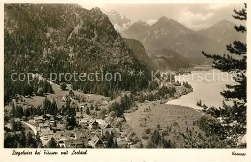 AK / Ansichtskarte Ziegelwies Partie im Lechtal Ziegelwies