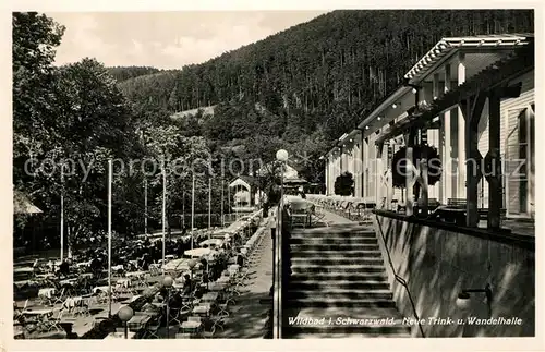 AK / Ansichtskarte Wildbad_Schwarzwald Neue Trink und Wandelhalle Wildbad_Schwarzwald