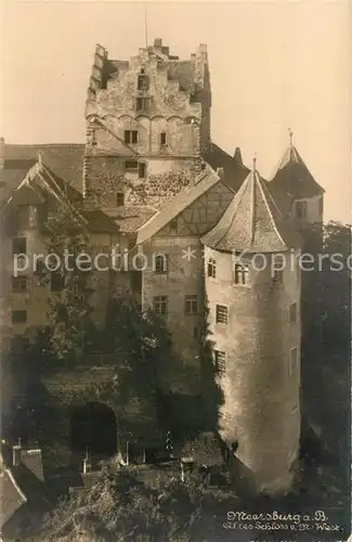 AK / Ansichtskarte Meersburg_Bodensee Altes Schloss Meersburg Bodensee