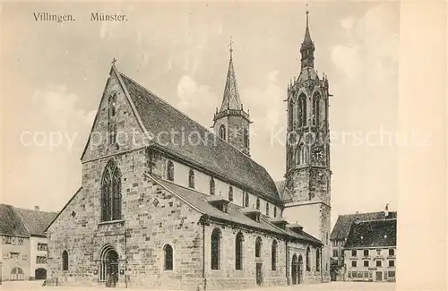 AK / Ansichtskarte Villingen Schwenningen Muenster Villingen Schwenningen