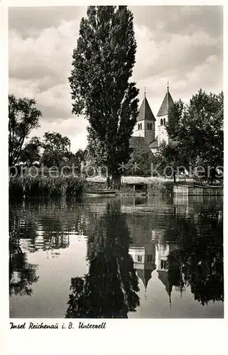 AK / Ansichtskarte Insel_Reichenau Unterzell Insel Reichenau