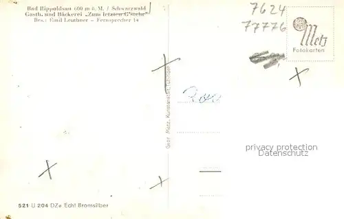 AK / Ansichtskarte Bad_Rippoldsau_Schwarzwald Burgbach Wasserfall und Felsen Rippoldsauer Tracht Kastelstein Glaswaldsee Bad_Rippoldsau