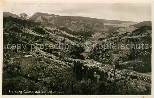 AK / Ansichtskarte Guenterstal_Freiburg Panorama Guenterstal_Freiburg
