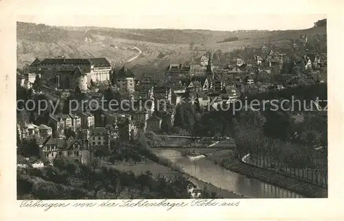 AK / Ansichtskarte Tuebingen Blick von der Lichtenberger Hoehe Tuebingen