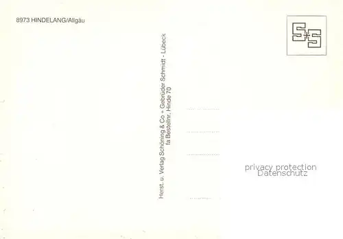 AK / Ansichtskarte Hindelang Panorama Fingerhut Silberdistel Hindelang