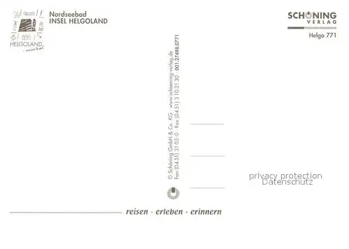 AK / Ansichtskarte Helgoland Fliegeraufnahme Chronik Helgoland