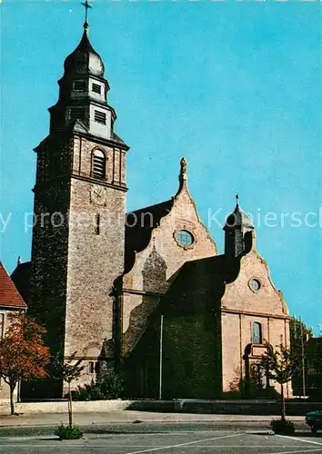 AK / Ansichtskarte Kahl_Main Katholische Kirche Kahl_Main