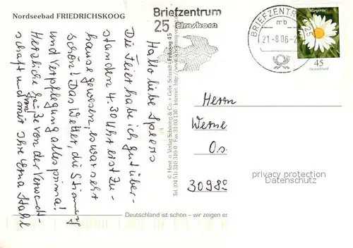 AK / Ansichtskarte Friedrichskoog_Nordseebad Hafen Strand Moewen Friedrichskoog_Nordseebad