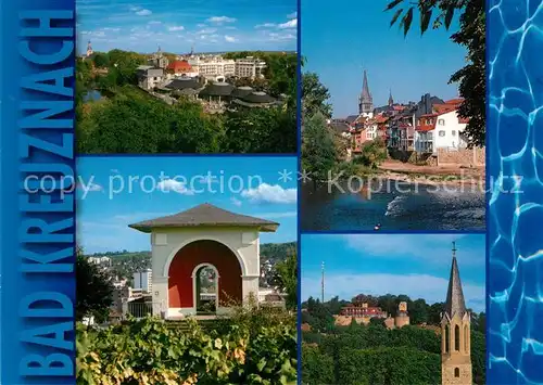 AK / Ansichtskarte Bad_Kreuznach Kapelle Kirche Panorama Bad_Kreuznach