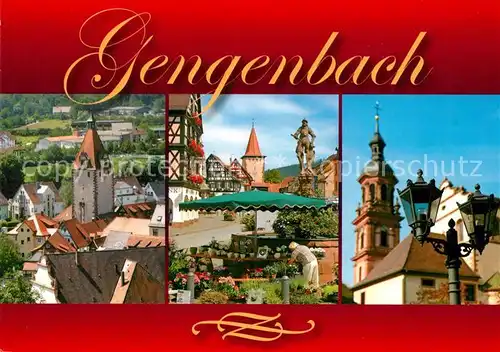 AK / Ansichtskarte Gengenbach Stadtpanoramen Gengenbach