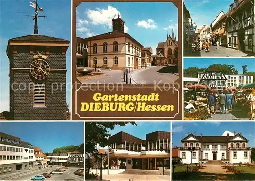 AK / Ansichtskarte Dieburg Stadtansichten Dieburg