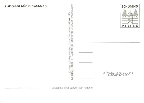 AK / Ansichtskarte Kuehlungsborn_Ostseebad Strand Sanatorium Park Eisenbahn Molli Chronik Kuehlungsborn_Ostseebad