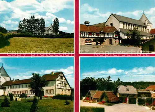 AK / Ansichtskarte Dahlem_Eifel Abtei Maria Frieden Dahlem_Eifel