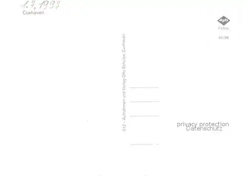 AK / Ansichtskarte Cuxhaven_Nordseebad Schloss Ritzebuettel Hafen Burggraben Alte Haeuser im Flecken Cuxhaven_Nordseebad