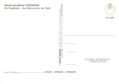 AK / Ansichtskarte Cuxhaven_Nordseebad Kugelbake  Cuxhaven_Nordseebad