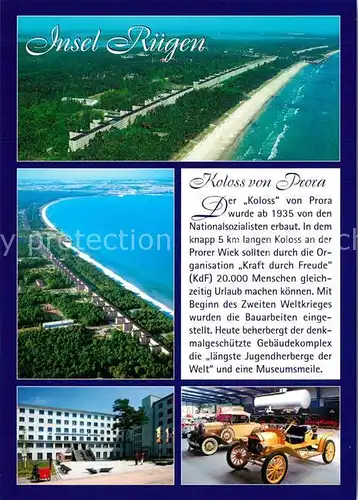 AK / Ansichtskarte Prora_Ruegen Koloss Fliegeraufnahme  Prora Ruegen