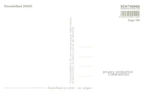 AK / Ansichtskarte Zingst_Ostseebad Stadtansichten Chronik Zingst_Ostseebad