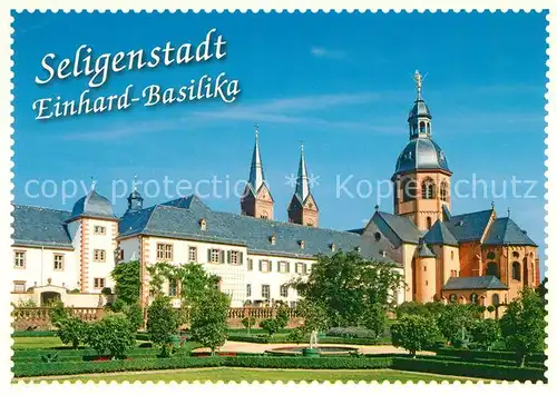 AK / Ansichtskarte Seligenstadt_Hessen Einhard Basilika Seligenstadt_Hessen