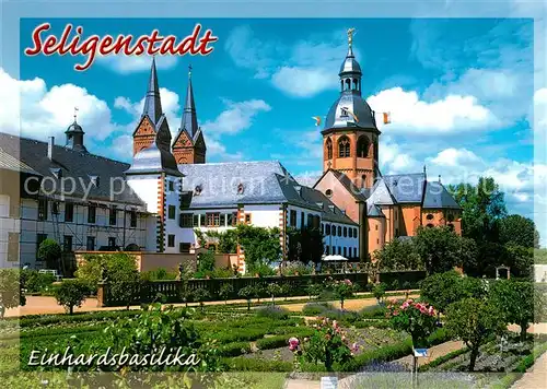AK / Ansichtskarte Seligenstadt_Hessen Einhardsbasilika Seligenstadt_Hessen