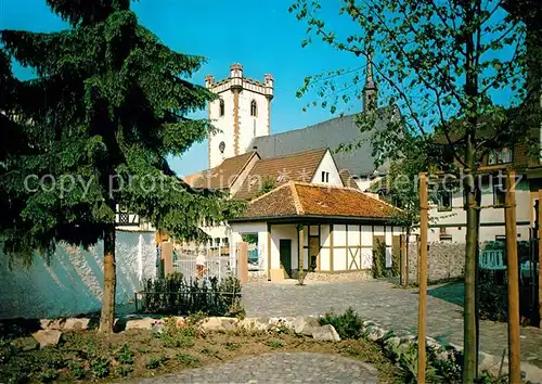 AK / Ansichtskarte Steinheim_Main Gedaechtniskirche Johann Baptist Steinheim Main