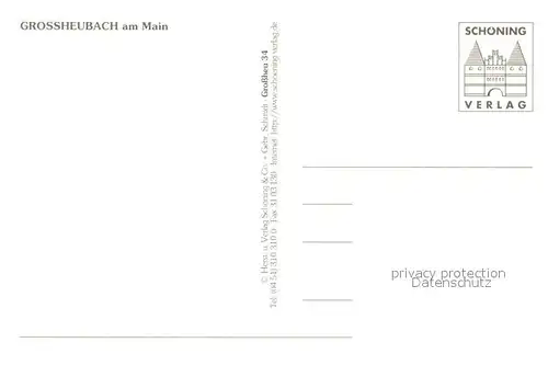 AK / Ansichtskarte Grossheubach Kloster Engelberg  Grossheubach