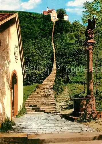 AK / Ansichtskarte Kloster_Engelberg 612 Stufen Kloster_Engelberg