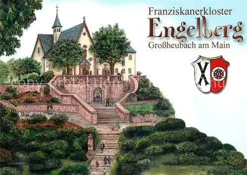 AK / Ansichtskarte Grossheubach Franziskanerkloster Engelberg  Grossheubach