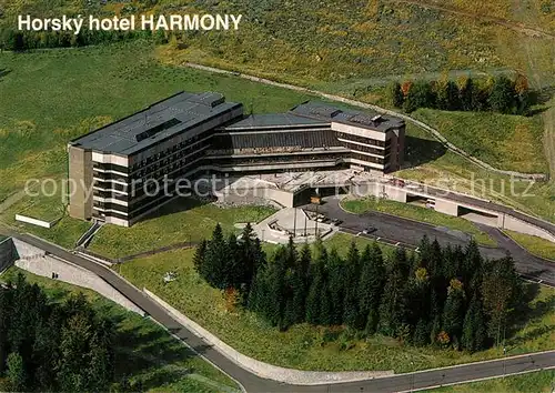 AK / Ansichtskarte Spindleruv_Mlyn_Spindlermuehle Horsky Hotel Harmony Fliegeraufnahme Spindleruv_Mlyn