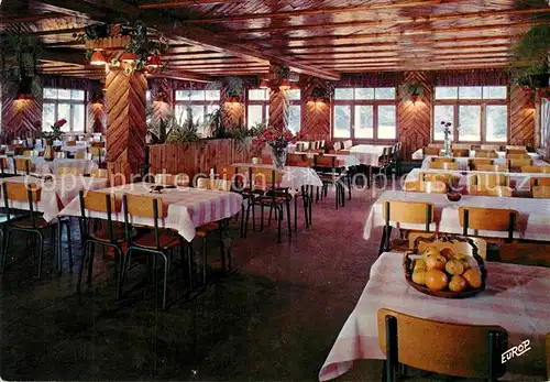 AK / Ansichtskarte Ventron_Vosges Hotel Restaurant Leduc Grande Salle Ventron Vosges