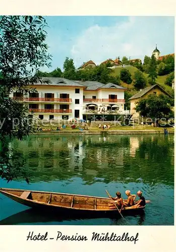 AK / Ansichtskarte Neufelden Hotel Pension Muehltalhof am See Neufelden