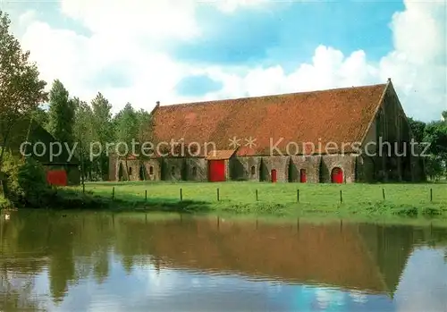 AK / Ansichtskarte Brugge Restaurant Hof Ter Doest am Wasser Brugge