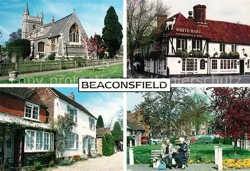 AK / Ansichtskarte Beaconsfield_South_Bucks Church Restaurant Old House Park Beaconsfield_South_Bucks