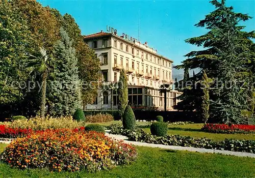 AK / Ansichtskarte Riva_del_Garda Lido Palace Hotel Parkanlagen Riva_del_Garda