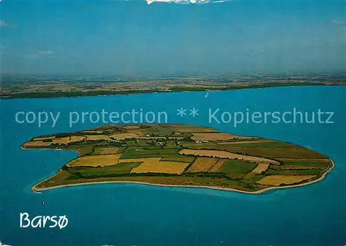 AK / Ansichtskarte Aabenraa_Apenrade Insel Barso Fliegeraufnahme Aabenraa Apenrade