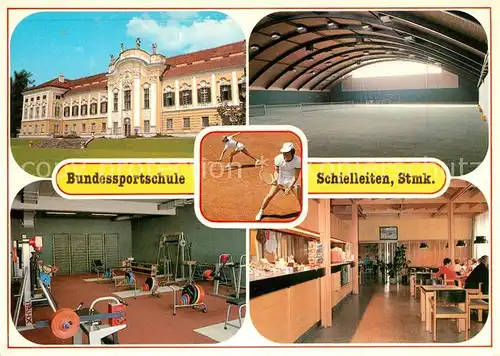 AK / Ansichtskarte Stubenberg_Steiermark Bundessportschule Schielleiten Tennis Fitnesscenter Stubenberg_Steiermark
