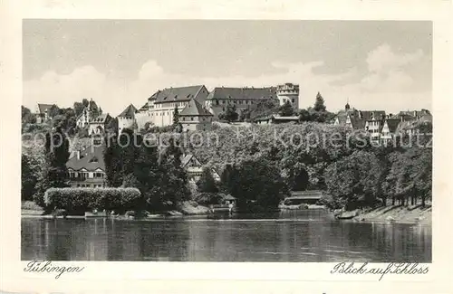 AK / Ansichtskarte Tuebingen Schlossblick Tuebingen