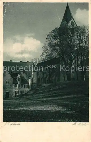 AK / Ansichtskarte Backnang Dorfkirche Backnang