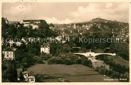 AK / Ansichtskarte Tuebingen Panorama Tuebingen