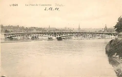 AK / Ansichtskarte Liege_Luettich Le Pont de Commerce Liege Luettich