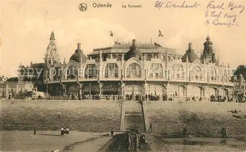 AK / Ansichtskarte Ostende_Flandre Le Kursaal Ostende_Flandre