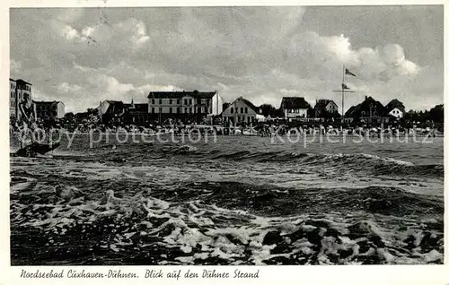 AK / Ansichtskarte Cuxhaven_Duhnen_Nordseebad Duhner Strand Cuxhaven_Duhnen