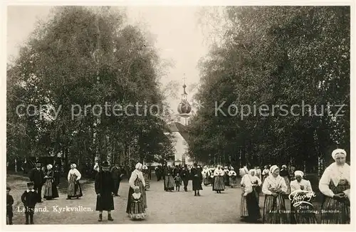 AK / Ansichtskarte Leksand Kyrkvallen Leksand