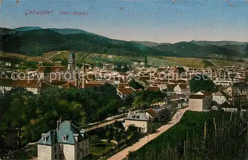 AK / Ansichtskarte Gebweiler_Elsass Panorama Gebweiler_Elsass