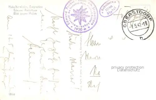 AK / Ansichtskarte Nebelhornbahn Panorama Nebelhornbahn