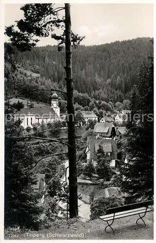 AK / Ansichtskarte Triberg_Schwarzwald Panorama Triberg Schwarzwald